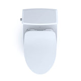 TOTO Connelly Two-Piece Elongated Dual Flush 1.28 and 0.9 GPF Toilet with CEFIONTECT, WASHLET+ Ready, Cotton White