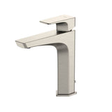 Toto Ge 1.2 Gpm Single Handle Semi-Vessel Bathroom Sink Faucet With Comfort Glide Technology, Brushed Nickel