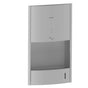 TOTO - Cleandry High Speed Hand Dryer Ss Finish,Concealed W/Tray - Stainless Steel