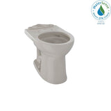 TOTO - Toto Drake II Universal Height Round Toilet Bowl With Cefiontect, Bone - Bone
