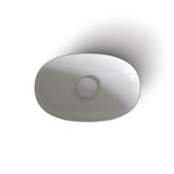 Toto Kiwami Oval 16 Inch Vessel Bathroom Sink With Cefiontect, Cotton White