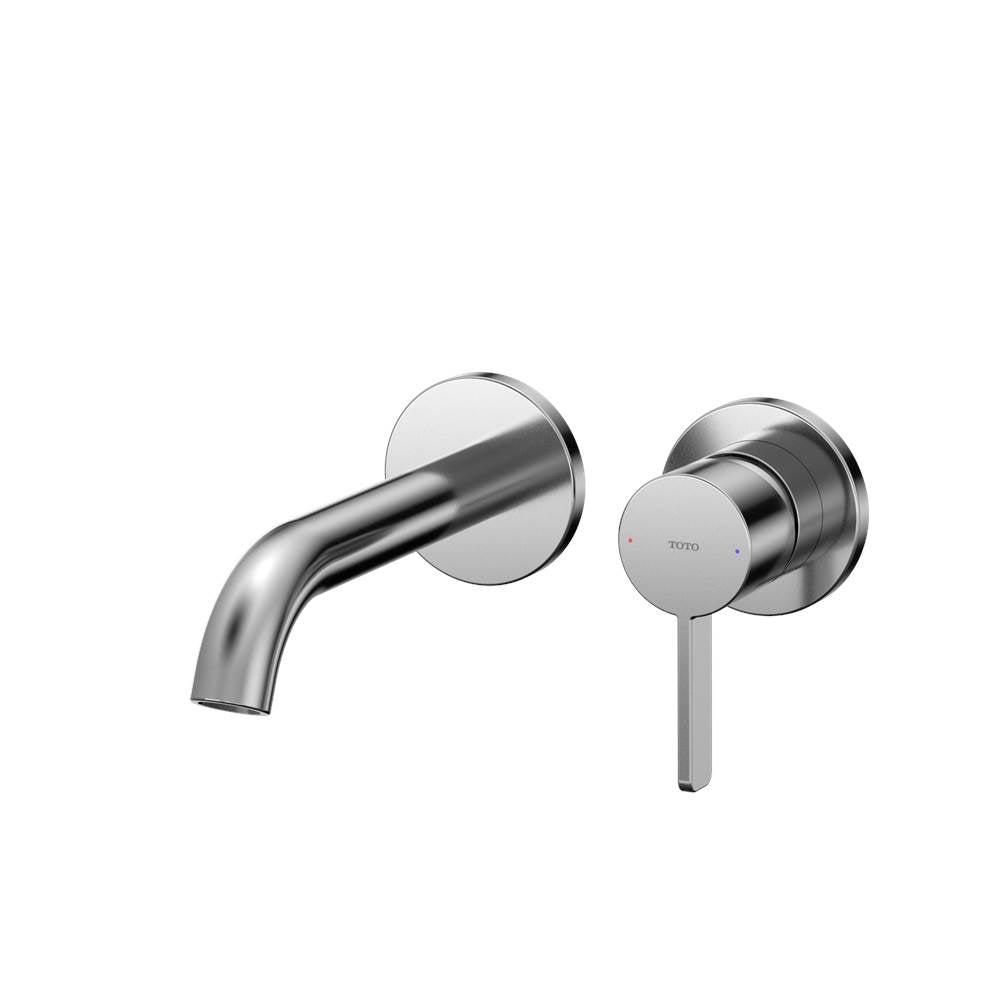 Toto Gf 1.2 Gpm Wall-Mount Single-Handle Bathroom Faucet With Comfort Glide Technology, Brushed Nickel