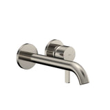 Toto Gf 1.2 Gpm Wall-Mount Single-Handle Long Bathroom Faucet With Comfort Glide Technology, Brushed Nickel