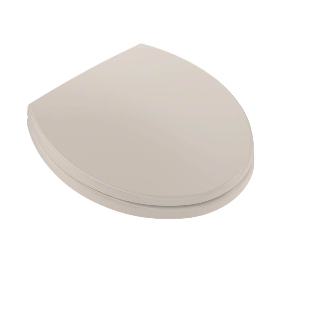TOTO SoftCloseSlow Close Round Toilet Seat and Lid,Cotton White