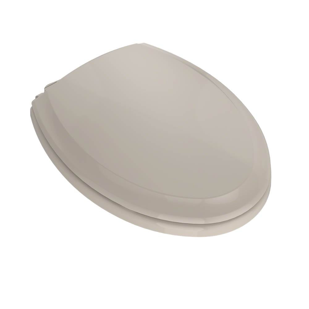 TOTO Guinevere SoftClose Slow Close Elongated Toilet Seat and Lid, Cotton White