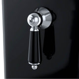 TOTO - TRIP LEVER (SIDE MOUNT) - EBONY For CARROLLTON, DARTMOUTH, PROMENADE, WHITNEY TOILET TANK - Ebony