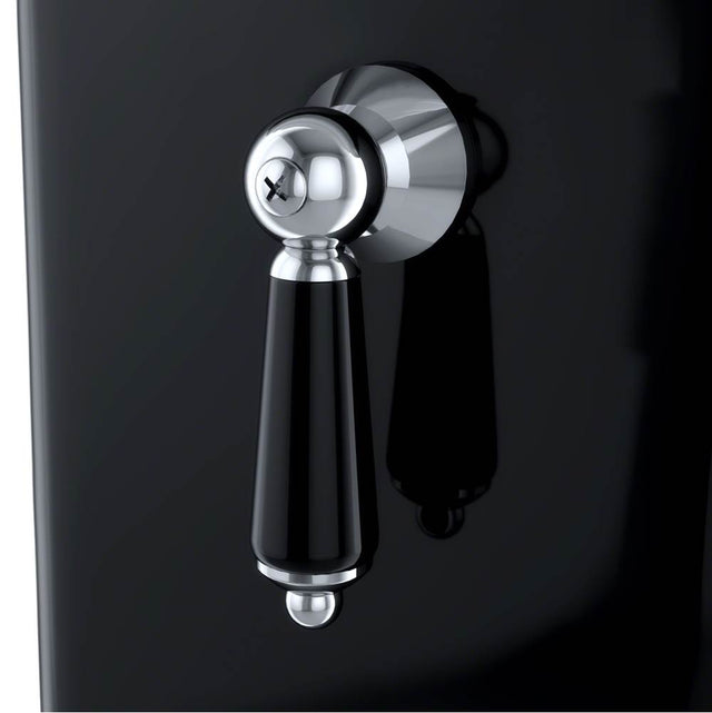 TOTO - TRIP LEVER (SIDE MOUNT) - EBONY For CARROLLTON, DARTMOUTH, PROMENADE, WHITNEY TOILET TANK - Ebony