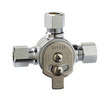 Toto Standard Ecopower 0.35 Gpm Electronic Touchless Sensor Bathroom Faucet With Mixing Valve, Polished Chrome