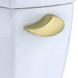 TOTO - Right Hand Trip Lever (St743 And St706) - Polished Brass For Drake And Carusoe Toilet Tank - Polished Brass