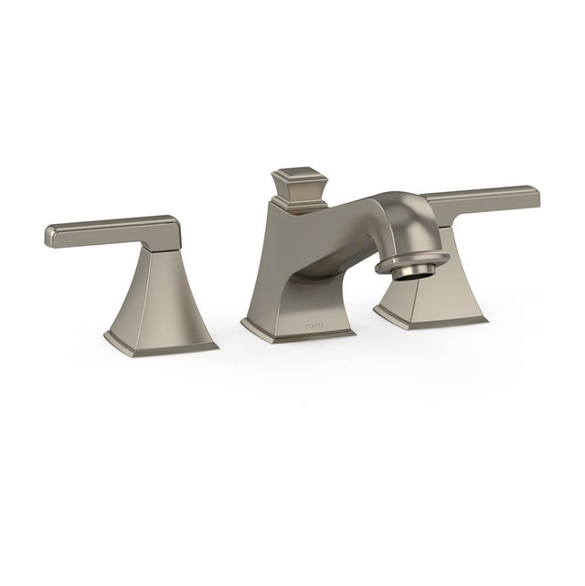 TOTO - Toto Connelly Two Handle Deck-Mount Roman Tub Filler Trim, Brushed Nickel - Brushed Nickel