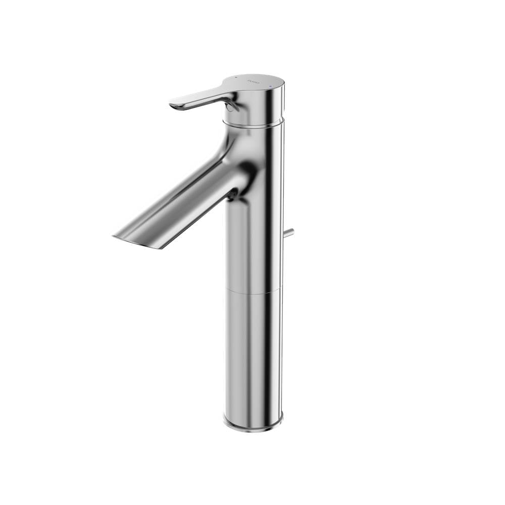 Toto  Lb Series 1.2 Gpm Single Handle Bathroom Faucet For Semi-Vessel Sink With Drain Assembly, Polished Chrome