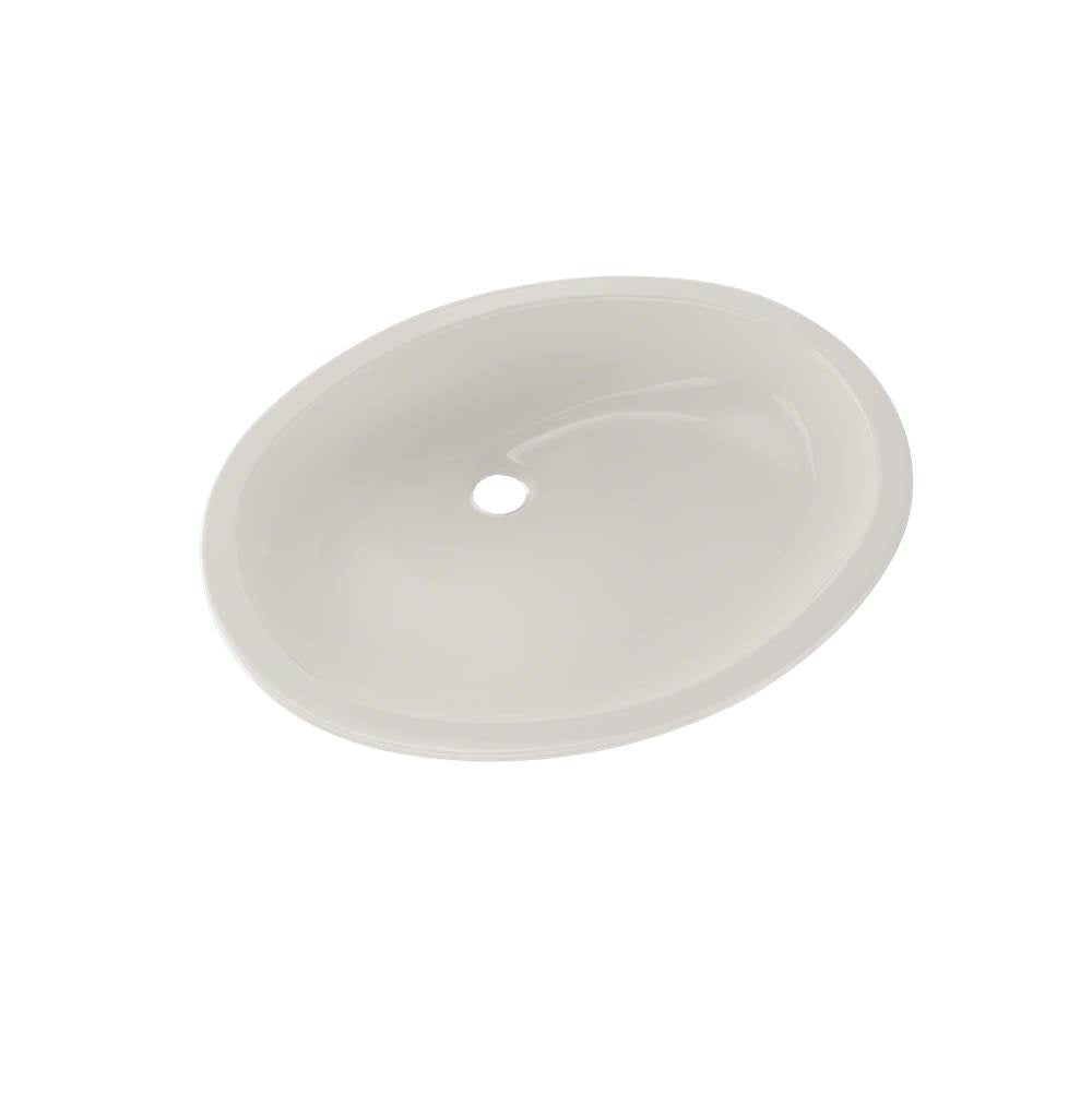 TOTO - Toto Dantesca Oval Undermount Bathroom Sink With Cefiontect, Colonial White - Colonial White