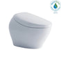TOTO - TOTO NEOREST NX1 Dual Flush 1.0 or 0.8 GPF Toilet with Integrated Bidet Seat, EWATER plus - Cotton White - MS902CUMFGNo.01 - Cotton White