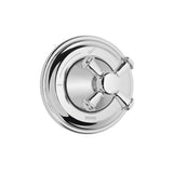 TOTO - Toto VivianE Cross Handle Volume Control Trim, Polished Chrome - Polished Chrome