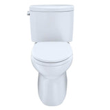 Toto Vespin II Two-Piece Elongated 1.28 Gpf Universal Height Skirted Design Toilet With Cefiontect, Cotton White
