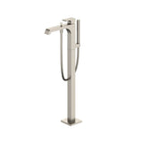Toto Gc Single-Handle Free Standing Tub Filler With Handshower, Brushed Nickel
