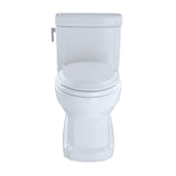 TOTO Eco Guinevere Elongated 1.28 GPF Universal Height Skirted Toilet with SoftClose Seat, Ebony