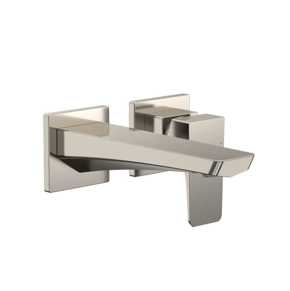 Toto Ge 1.2 Gpm Wall-Mount Single-Handle Bathroom Faucet With Comfort Glide Technology, Brushed Nickel