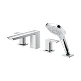 Toto Gr Two-Handle Deck-Mount Roman Tub Filler Trim With Handshower, Brushed Nickel