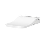 TOTO SW WASHLET+ Ready Square Electronic Bidet Toilet Seat with Auto Flush Ready Cotton White