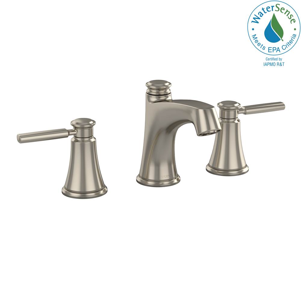TOTO - TOTO Keane Two Handle Widespread 1.2 GPM Bathroom Sink Faucet, Brushed Nickel - TL211DD12RNo.BN - Brushed Nickel