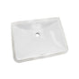 TOTO - Toto 20'' Rectangular Undermount Bathroom Sink With Cefiontect, Cotton White - Cotton White