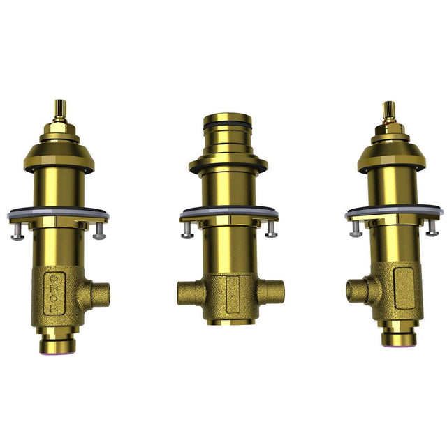TOTO - Toto Three Hole Deck-Mount Roman Tub Filler Valve - Brass