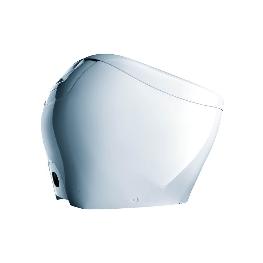 Toto Neorest Nx1 Dual Flush 1.0 Or 0.8 Gpf Toilet With Integrated Bidet Seat And Ewater+, Cotton White