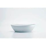 Toto  Kiwami Asymmetrical Vessel Bathroom Sink With Cefitontect, Cotton White