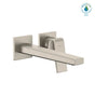 TOTO - Toto Gb 1.2 Gpm Wall-Mount Single-Handle Long Bathroom Faucet With Comfort Glide Technology, Brushed Nickel - Brushed Nickel
