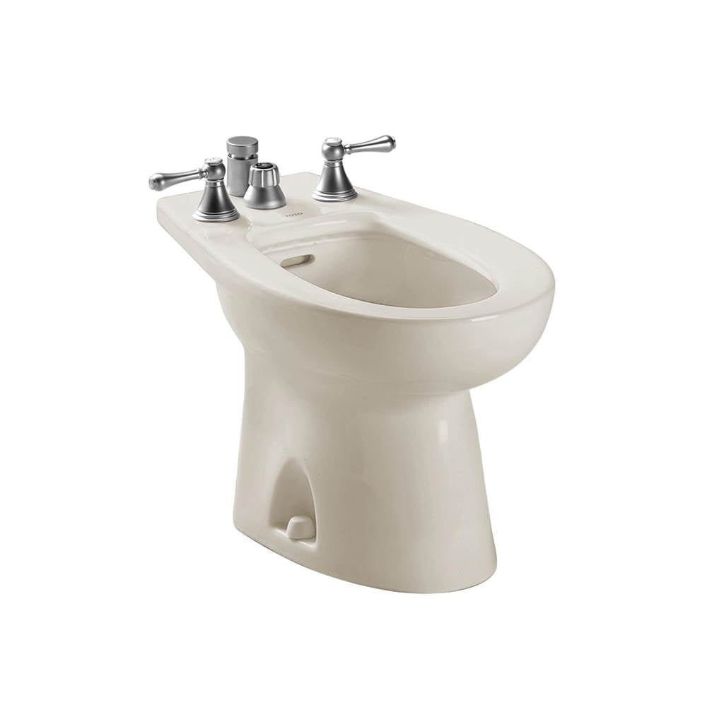 TOTO - Toto Piedmont Deck Mount Vertical Spray Flushing Rim Bidet, Sedona Beige - Sedona Beige