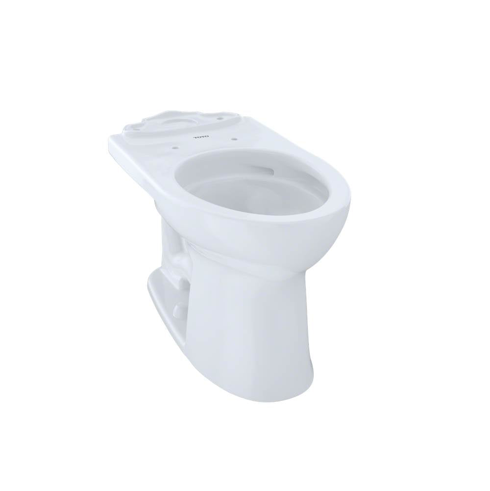 Toto Drake II Universal Height Elongated Toilet Bowl With Cefiontect, Cotton White