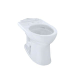 Toto Drake II Universal Height Elongated Toilet Bowl With Cefiontect, Cotton White