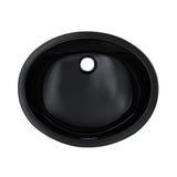 Toto Rendezvous Oval Undermount Bathroom Sink, Ebony