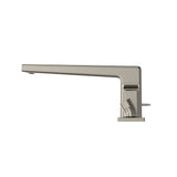 Toto Gb Two-Handle Deck-Mount Roman Tub Filler Trim With Handshower, Brushed Nickel
