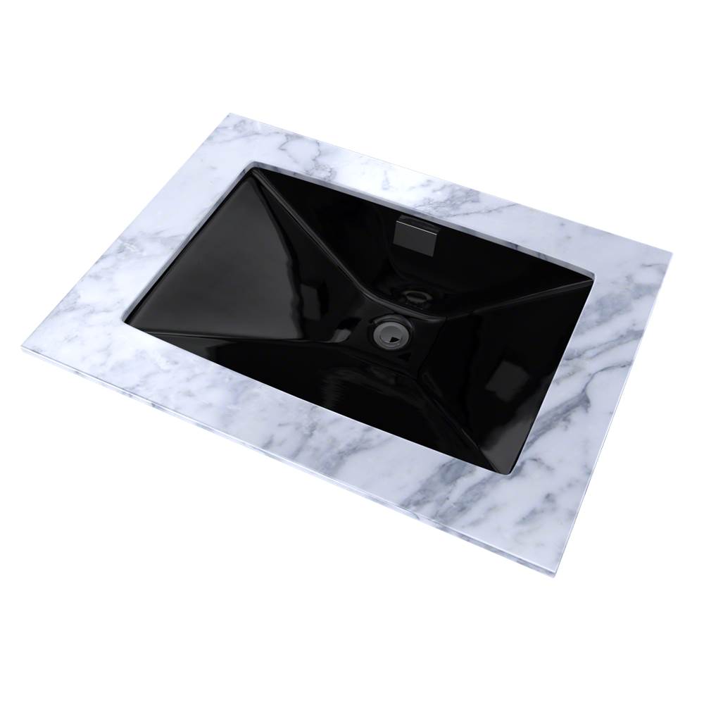 Toto Lloyd Rectangular Undermount Bathroom Sink, Cotton White