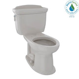 TOTO - Toto Eco Dartmouth Two-Piece Elongated 1.28 Gpf Universal Height Toilet, Sedona Beige - Sedona Beige