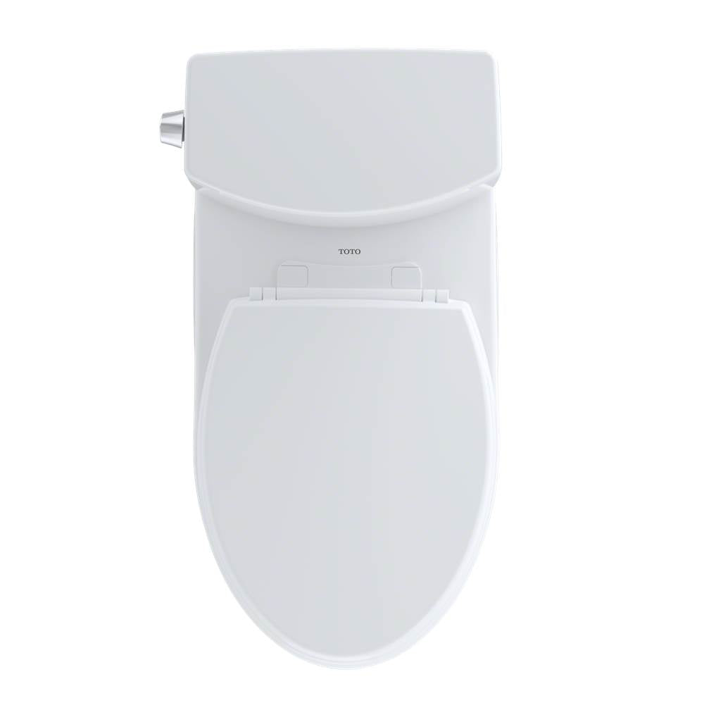 Toto Vespin II 1G Two-Piece Elongated 1.0 Gpf Universal Height Skirted Design Toilet With Cefiontect, Cotton White