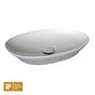 TOTO - Toto Kiwami Oval 24 Inch Vessel Bathroom Sink With Cefiontect, Cotton White - Cotton White