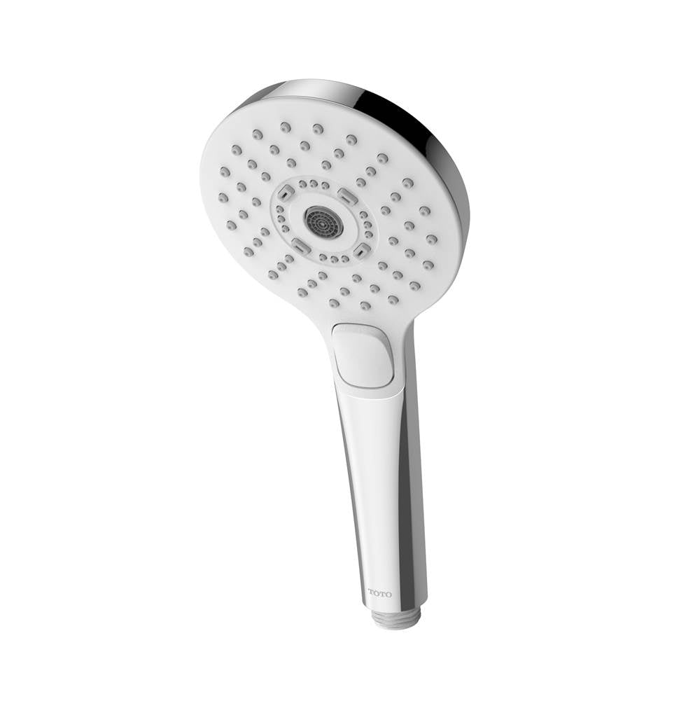 Toto G Series 1.75 Gpm Multifunction 4 Inch Round Handshower With Active Wave, Comfort Wave, And Warm Spa, Brushed Nickel