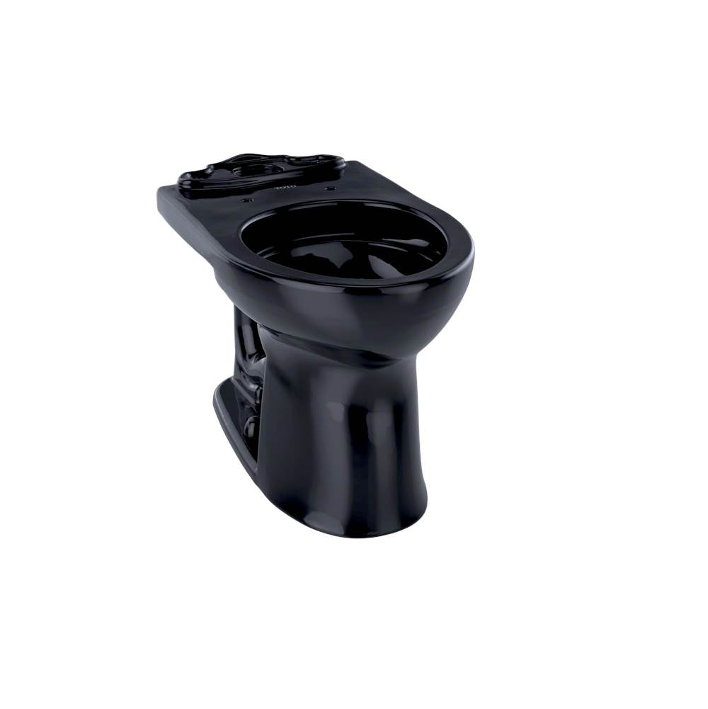 Toto Drake II Universal Height Round Toilet Bowl, Ebony