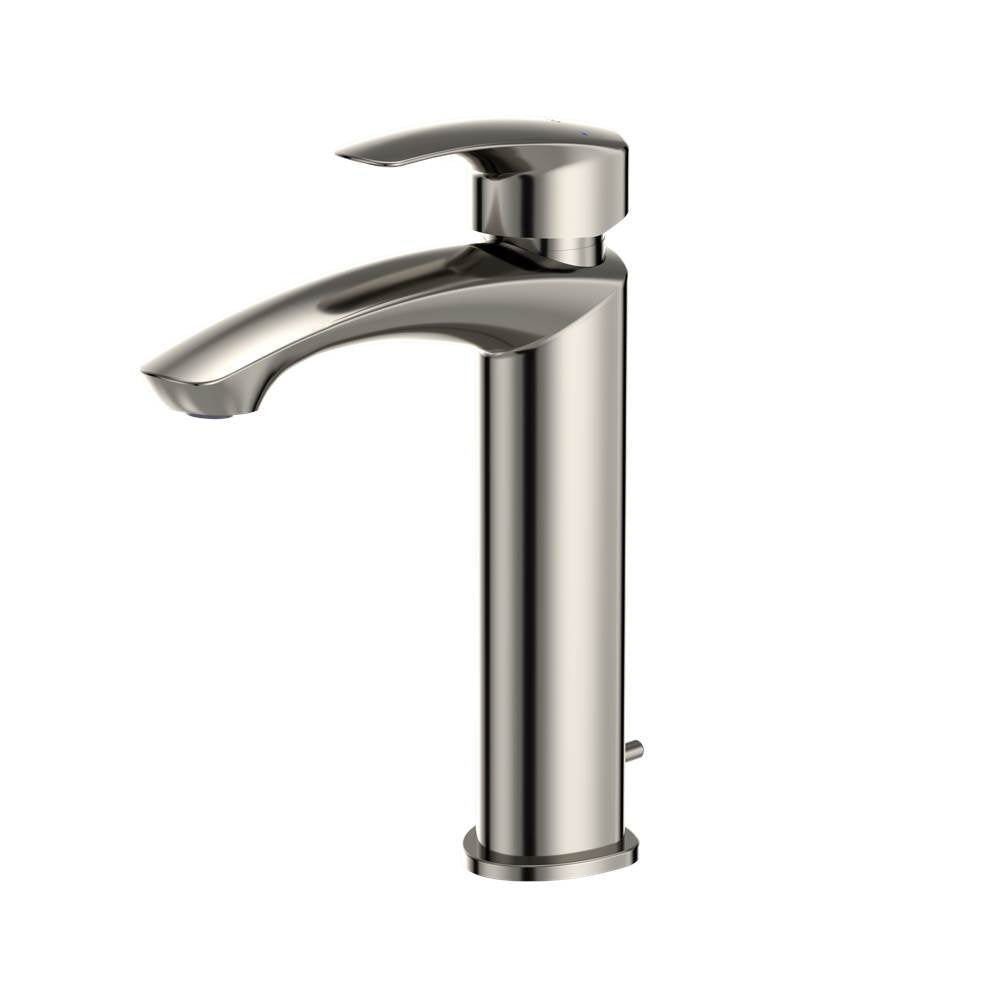 Toto Gm 1.2 Gpm Single Handle Semi-Vessel Bathroom Sink Faucet With Comfort Glide Technology, Brushed Nickel
