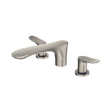Toto Go Two-Handle Deck-Mount Roman Tub Filler Trim, Brushed Nickel