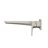 Toto Ge 1.2 Gpm Wall-Mount Single-Handle Long Bathroom Faucet With Comfort Glide Technology, Brushed Nickel