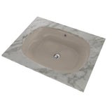 Toto MarisE 20-5/16'' X 15-9/16'' Oval Undermount Bathroom Sink With Cefiontect, Cotton White