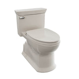 TOTO - TOTO Soiree One Piece Elongated 1.28 GPF Universal Height Skirted Toilet with CeFiONtect, Sedona Beige - Sedona Beige