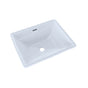 TOTO - Toto Promenade Rectangular Undermount Bathroom Sink, Cotton White - Cotton White