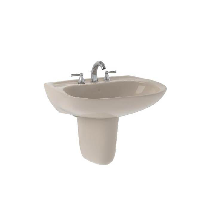 TOTO - Prominence 1-Hole Lav & Shrd W/ Cefiontect Glaze -Bone - Bone