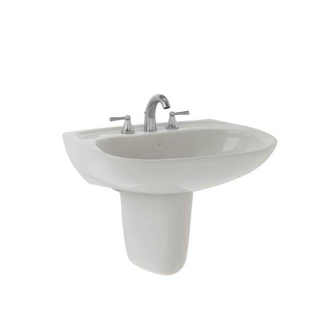 TOTO - Prominence 1-Hole Lav & Shrd W/ Cefiontect Glaze -C. White - Colonial White