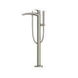 Toto Gm Single-Handle Free Standing Tub Filler With Handshower, Brushed Nickel